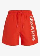 Calvin Klein Zwemshorts met logoprint en trekkoord