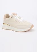 Dune London Emotion sneaker met suède details