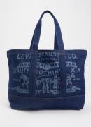 Levi's Two Horse shopper van denim met print