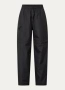 Maium High waist tapered fit broek met afritsbare pijpen