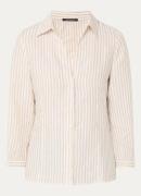 Pennyblack Sfera blouse van linnen met streepprint