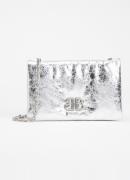 Balenciaga Monaco Nano crossbodytas van lamsleer met metallic finish