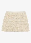 Reiss Bobbi minirok met franjes