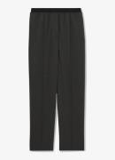 Reiss Lucia mid waist tapered fit broek in lyocellblend
