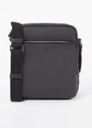 BOSS Crosstown crossbodytas van leer