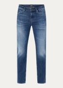 BOSS C-Delaware slim fit jeans met donkere wassing
