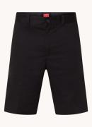 HUGO Darik straight fit korte chino met steekzakken