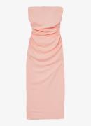 Reiss Izzy midi jurk met plooidetail