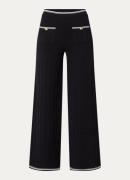 Fifth House Goa high waist loose fit broek met opgestikte zakken