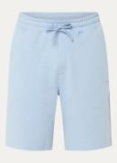 HUGO Dayono straight fit korte joggingbroek met steekzakken