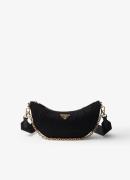 Prada Re-Nylon schoudertas met logo