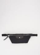 Longchamp Le Pliage Energy heuptas M met leren details