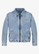 Tommy Hilfiger Ivy relaxed overshirt van denim met logoborduring