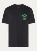 Carhartt WIP Pronto T-shirt van biologisch katoen met logo- en backpri...