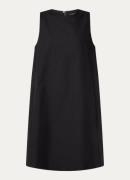 MaxMara Racer mini jurk in linnenblend met steekzakken