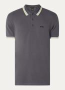 BOSS Paddy regular fit polo van piqué katoen met logo