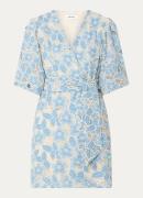 Aaiko Bailey mini tuniekjurk met pofmouw