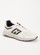 Hogan Hyperlight sneaker met mesh en suède details