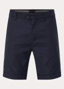 Airforce Straight fit korte chino met steekzakken