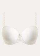 Marie Jo Tom strapless bh met broderie applicatie