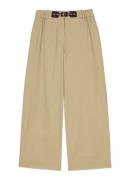 Maje High waist loose fit broek met steekzakken