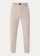BOSS H-Kane1 straight fit chino met steekzakken
