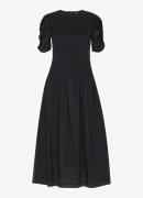 Whistles Avery midi jurk met smockwerk