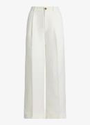 Ralph Lauren Mid waist wide fit broek met steekzakken