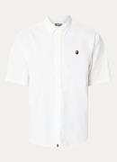 Bape One Point regular fit overhemd met logoborduring