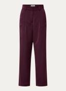 ba&sh High waist loose fit pantalon van satijn
