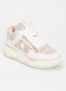 AMIRI Ma-1 sneaker van bouclé met leren details