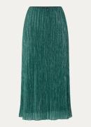 Bruuns Bazaar BrellaBBJoanelle midi rok met metallic finish