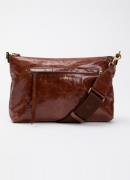 Isabel Marant Nessah crossbodytas van leer met afneembare schouderriem