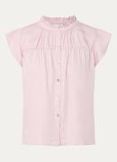 Rails Ruthie blouse van lyocell met ruches