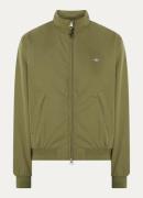 Gant Gewatteerd jack met logoborduring en ritszakken