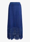 Ralph Lauren Grofgebreide rok met opengewerkt dessin