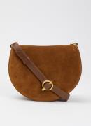 Wandler Kate crossbodytas van suède