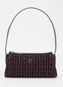 HUGO Chris 2.0 schoudertas met quiltpatroon