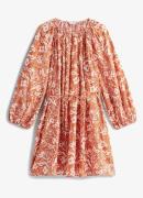 Tommy Hilfiger Oversized mini jurk in zijdeblend