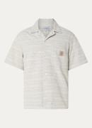 Carhartt WIP Gellar regular fit overshirt met gemêleerd dessin