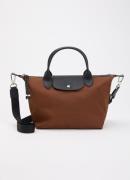 Longchamp Le Pliage Energy handtas S met leren details