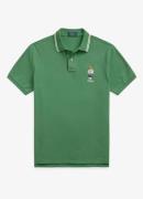 Ralph Lauren Custom slim fit polo met logoborduring