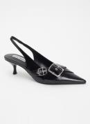 Steve Madden Lezley slingback met lakfinish