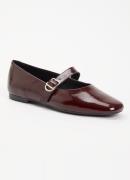 Vagabond Shoemakers Jolin ballerina van leer met lakfinish