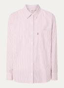 Levi's Blouse met streepprint en borstzak