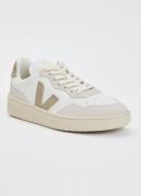 Veja V-90 sneaker van leer met suède details