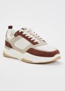 Mallet Radnor sneaker van mesh met leren details