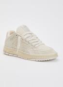 Axel Arigato Area Lo sneaker van leer met nubuck details