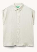 Benetton Blouse van linnen
