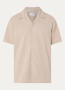 Selected Regular fit overhemd in katoenblend met structuur